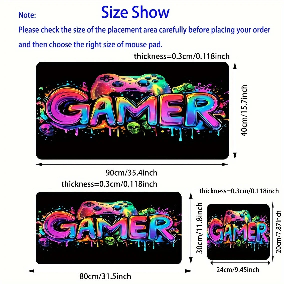 Gamepad Pattern Mouse Pad